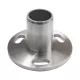Tartóvas ? 424x20mm csőhöz lemez ? 100 mm csiszolt nemesacél V2A