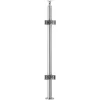 Korlátkészítő 4 rúdtartóval sarok 970 mm V2A nemesacél