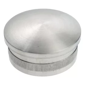   Recézett sapka domború ? 483 x 20 mm csiszolt nemesacél V2A