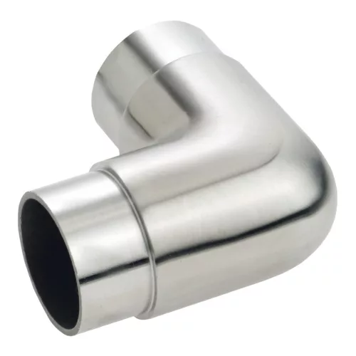 Sarokív 90° rövid ? 424 x 20 mm csőhöz csiszolt nemesacél V2A