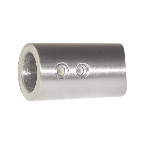 Keresztrúd-tartó furattal cső ? 424 mm csiszolt nemesacél V2A