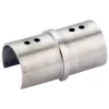 Összekötő ? 424 x 15 mm-es csőhöz csiszolt nemesacél V4A