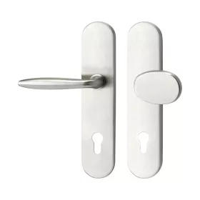   Marchesi pajzsos Biztonsági váltógarnitúra VERONESE PZ 88 cilinder védő nélkül nemesacél