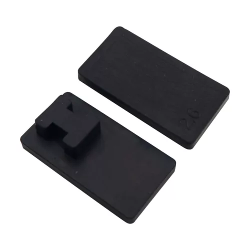 Betét üvegbefogó vasalathoz 10 mm-hez 53 x 53 mm
