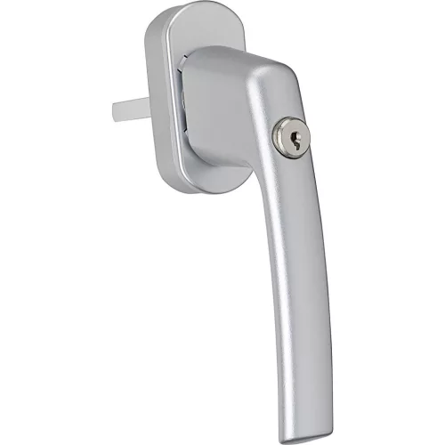 MACO ablakkilincs zárral TRESORstift 7 x 35 mm alu ezüst eloxált