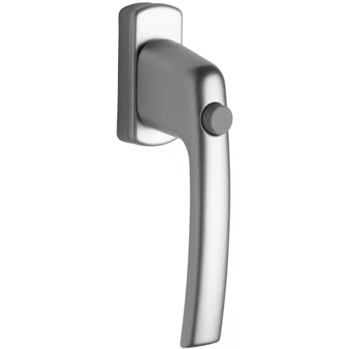 MACO ablakkilincs HARMONY zárógombbal 45°-os raszt. stift 7x35 ezüst elox