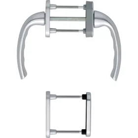 HOPPE TOKYO  teraszajtókilincs  ezüst eloxált