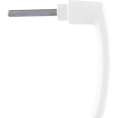 ROTO félkilincs külön 7 mm-es stifttel alumínium fehér