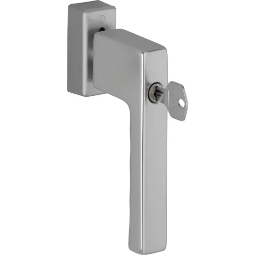 HOPPE TOULON ablakkilincs 7x32-42 mm cilinderzáras stift ezüst