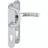 HOPPE LIEGE biztonsági gomb/kilincs garnitúra PZ92 67-72 mm ezüst