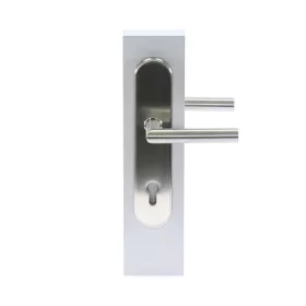   HOPPE AMSTERDAM biztonsági kilincsgarnitúra PZ88 67-77 mm nemesacél