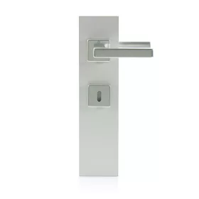 HOPPE AUSTIN rozettás kilincsgarnitúra ezüst eloxált BB