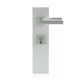 HOPPE AUSTIN rozettás kilincsgarnitúra ezüst eloxált PZ