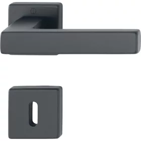 HOPPE AUSTIN rozettás kilincsgarnitúra 37-42 mm fekete BB