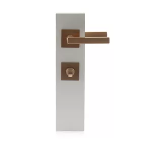   HOPPE DALLAS rozettás kilincsgarnitúra szatén vörösréz WC