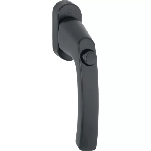 HOPPE LIEGE ablakkilincs 7x32 mm nyomógombos stift matt fekete
