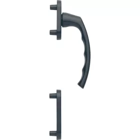 HOPPE LIEGE külső erkélyajtó-félgarnitúra  fekete