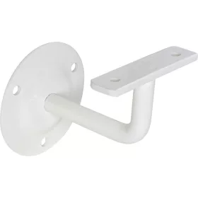   SCHÖSSMETALL korláttartó kerek kiállás 80 mm fehér bevonatos