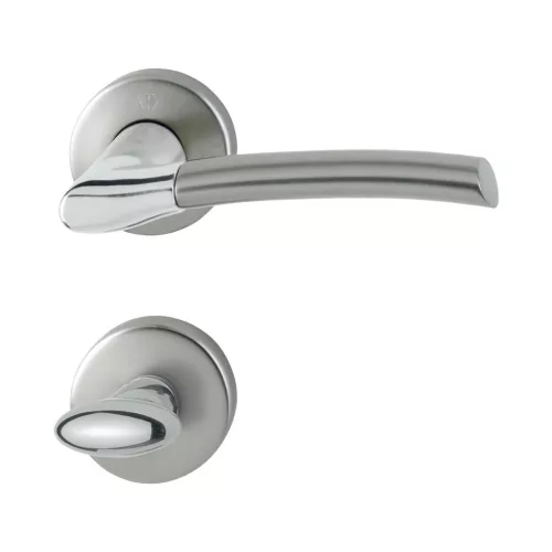 HOPPE BERGEN rozettás kilincsgarnitúra WC