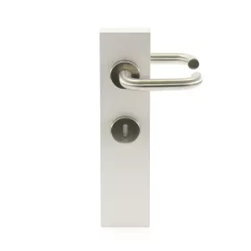 HOPPE PARIS rozettás kilincsgarnitúra - nemesacél matt BB