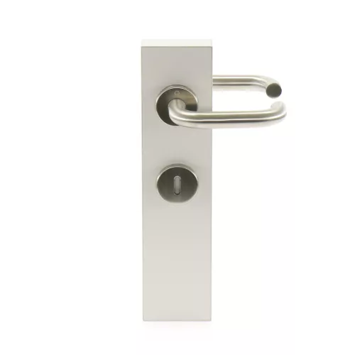 HOPPE PARIS rozettás kilincsgarnitúra - nemesacél matt BB