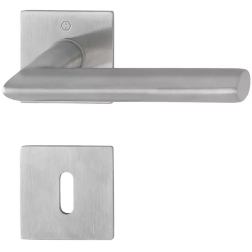 HOPPE STOCKHOLM rozettás kilincsgarnitúra 35-45 mm nemesacél BB