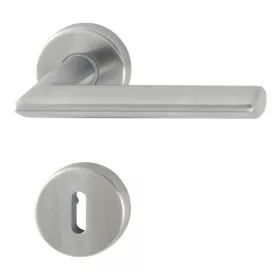   HOPPE STOCKHOLM rozettás kilincsgarnitúra nemesacél matt BB