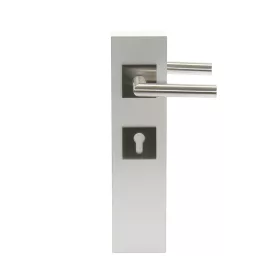   Amsterdam rozettás PZ kilincsgarnitúra, ajtóvastagság 35-45 mm, nemesacél