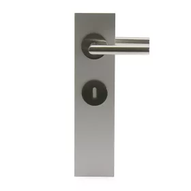   HOPPE AMSTERDAM rozettás kilincsgarnitúra 35-45 mm nemesacél matt BB