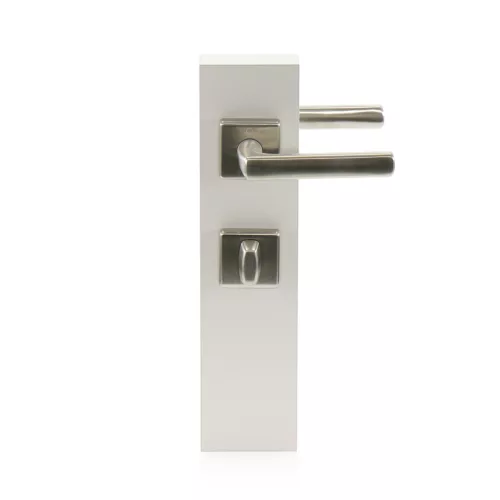 HOPPE DALLAS rozettás kilincsgarnitúra nemesacél matt WC