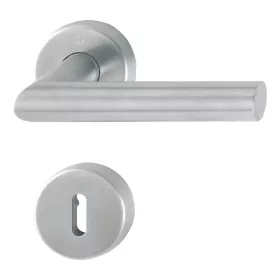   HOPPE AMSTERDAM tűzgátló rozettás kilincsgarnitúra BB 40-45mm rozsdamentes matt