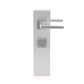   HOPPE DUBLIN rozettás kilincsgarnitúra szögletes ezüst eloxált BB