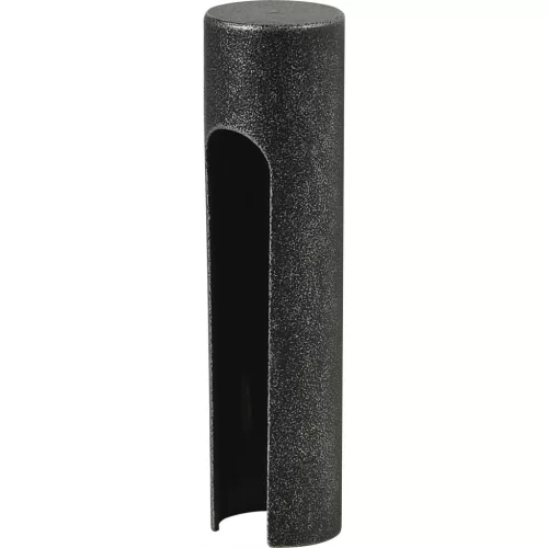 Takarósapka laposkerek pánt 15mm pántmag.112mm horganyzott fekete passzivált