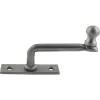 HALCÖ ablak sarokpánt 1125 x 140 mm acél horganyzott fekete passzivált