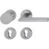 HOPPE STOKHOLM rozettás gomb/kilincs garnitúra alumínium rozsdamentes