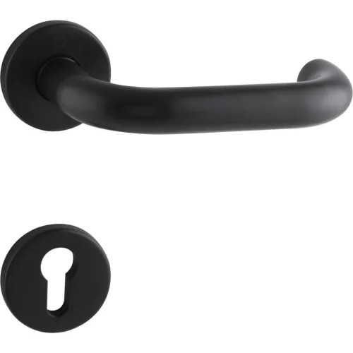 HOPPE PARIS tűzgátló rozettás kilincsgarnitúra PZ 40-45mm nemesacél matt