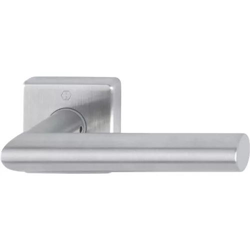 HOPPE AMSTERDAM félkilincs garnitúra szögletes 10/72 mm nemesacél matt