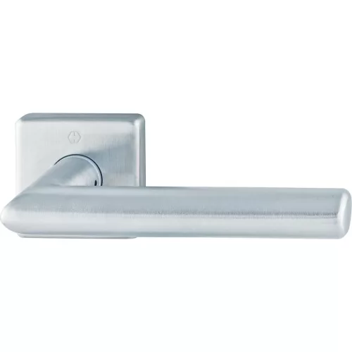 HOPPE STOCKHOLM félkilincs garnitúra szögletes 10/72 mm nemesacél matt