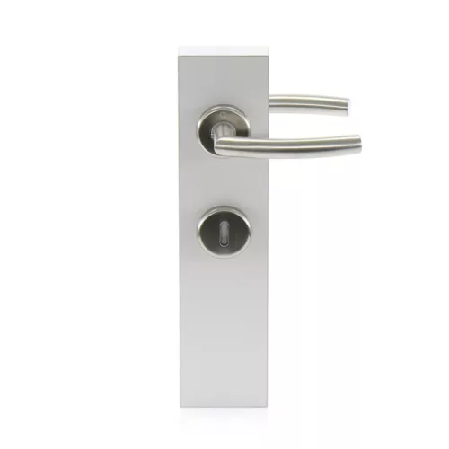 HOPPE ALTA rozettás kilincsgarnitúra 42-45 mm nemesacél matt BB