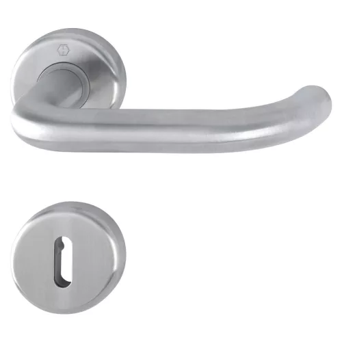 HOPPE BADEN rozettás kilincsgarnitúra 42-45 mm nemesacél matt BB