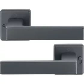   HOPPE kilincspár AUSTIN MiniLock bal, alumínium fekete matt