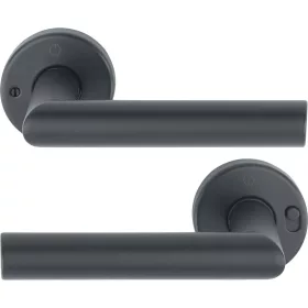 HOPPE AMSTERDAM kilincspár MiniLock fekete matt