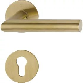 HOPPE AMSTERDAM rozettás kilincsgarnitúra kerek réz PZ