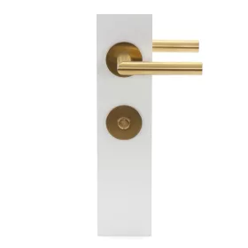 HOPPE AMSTERDAM rozettás kilincsgarnitúra kerek réz WC