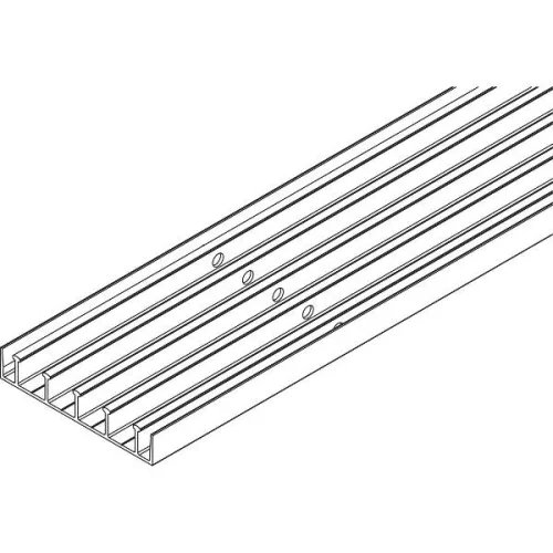 VITRIS Atrivant 80 futósín 5 pályás alu ezüst 6000 mm