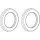 VITRIS Atrivant 80 kagylófogantyú párkerek? 44mm öntapadó rozsdamentes