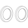 VITRIS Atrivant 80 kagylófogantyú párkerek? 44mm öntapadó rozsdamentes