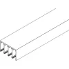 VITRIS Atrivant 80 alacsony mennyezeti sín 4 pályás antracit RAL 7016 6000 mm