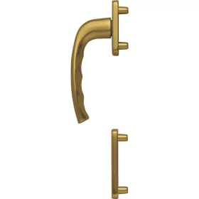   HOPPE NEW YORK  erkélyajtó-kilincsgarnitúra 63-73 mm bronz eloxált