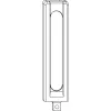 HAUTAU falcolló készlet FS 600 SBS-hez L=600 mm baljobb acél horganyzott